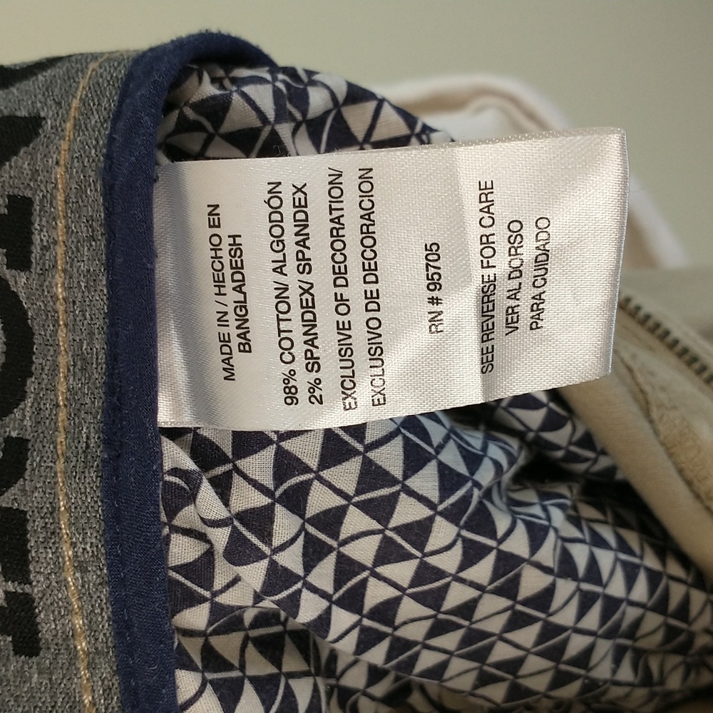 IronCo Men's Beige Slim Casual Pants - Picture 5 of 9